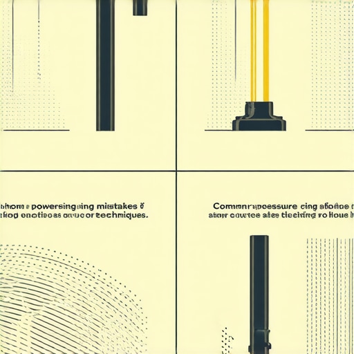 Infographic showing common power washing mistakes and how to avoid them
