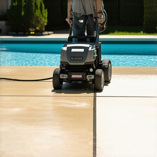 4 Safe 2026 Pool Deck Powerwash Settings to Stop Pitting Concrete