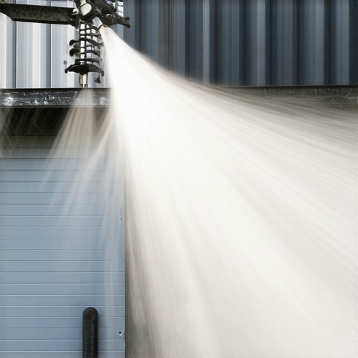 Why High-Pressure Washing Your Garage Door Tracks Causes Expensive Spring Damage